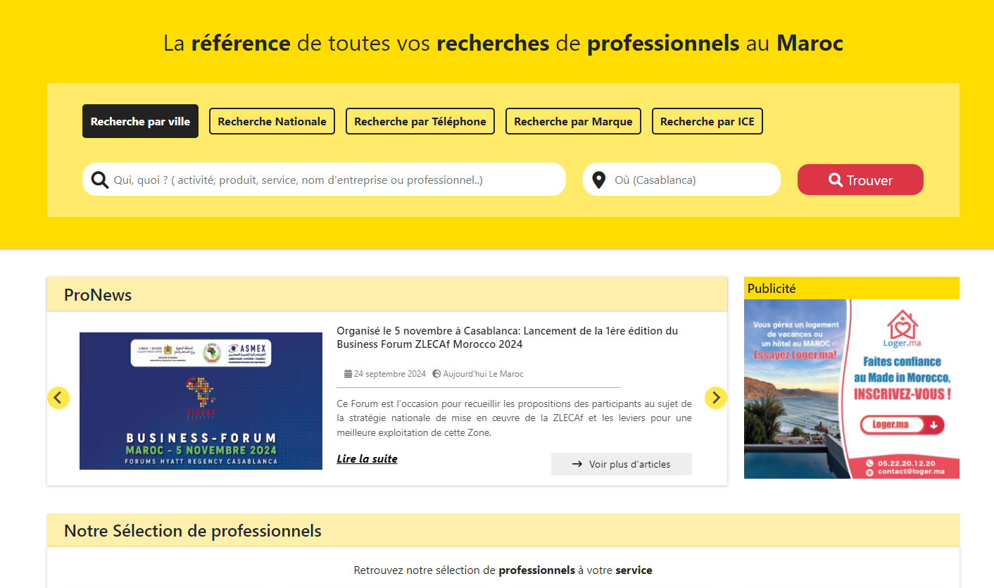 Pages Jaunes